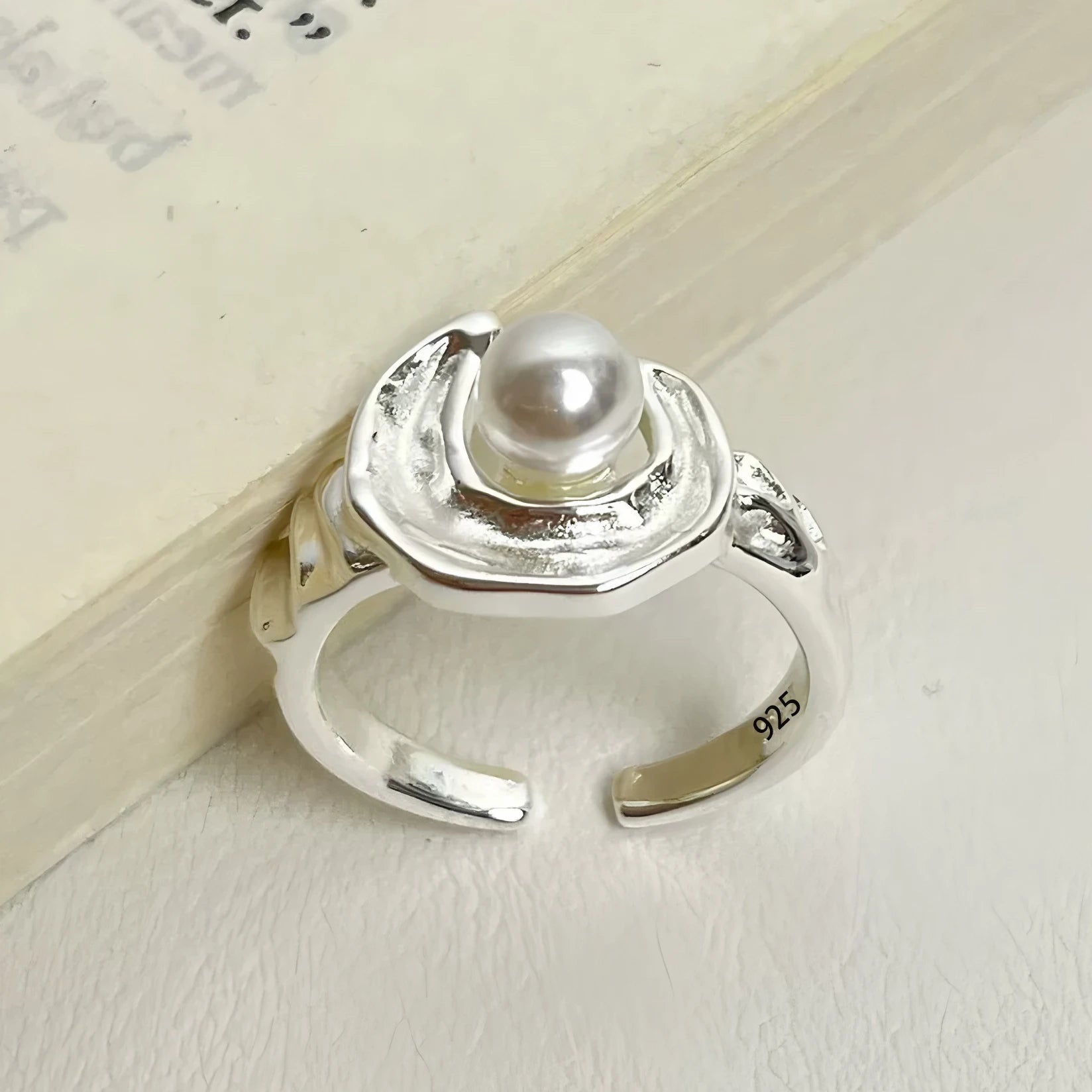 Sterling Silver Bow Ring for Women