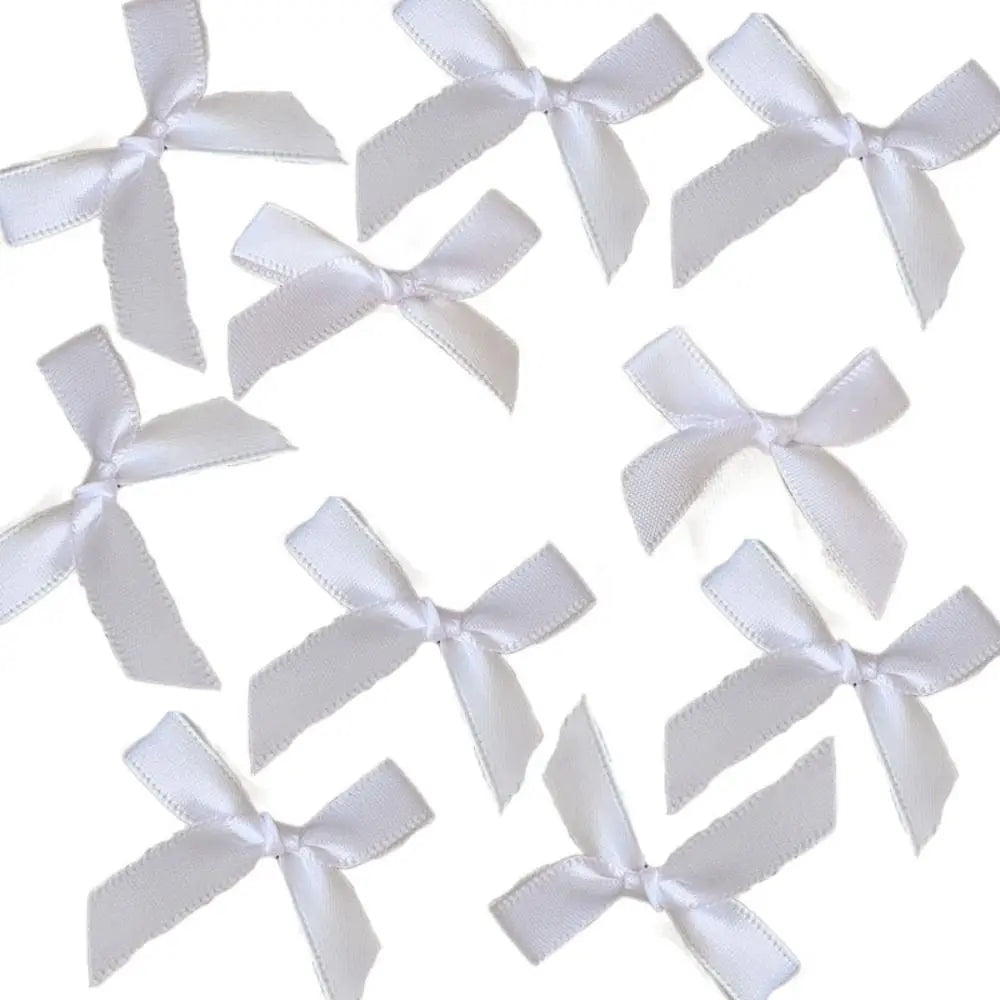 10pcs Bowknot Cotton Doll Hair Pins Doll Hairpin Accessories Tiny DIY Mini Hair Clip Cute 4cm Doll Wig Clips Birthday Gift