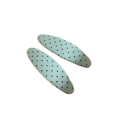 2PCS Cute Polka Dot Fabric Hair Clips, Sweet Non Slip Snap Hair Pins, Elegant Hair Accessory For Women Girls Daily Casual Summer