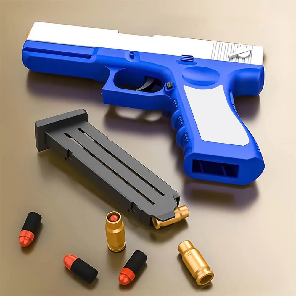 Soft EVA Foam Bullets for Toy Guns | Safe Shell Ejecting Ammo for Kids lifestyle view