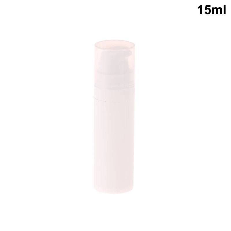 Refillable Lotion Bottles Airless Pump Vacuum Toiletries Container Empty Plastic Cosmeti detail view