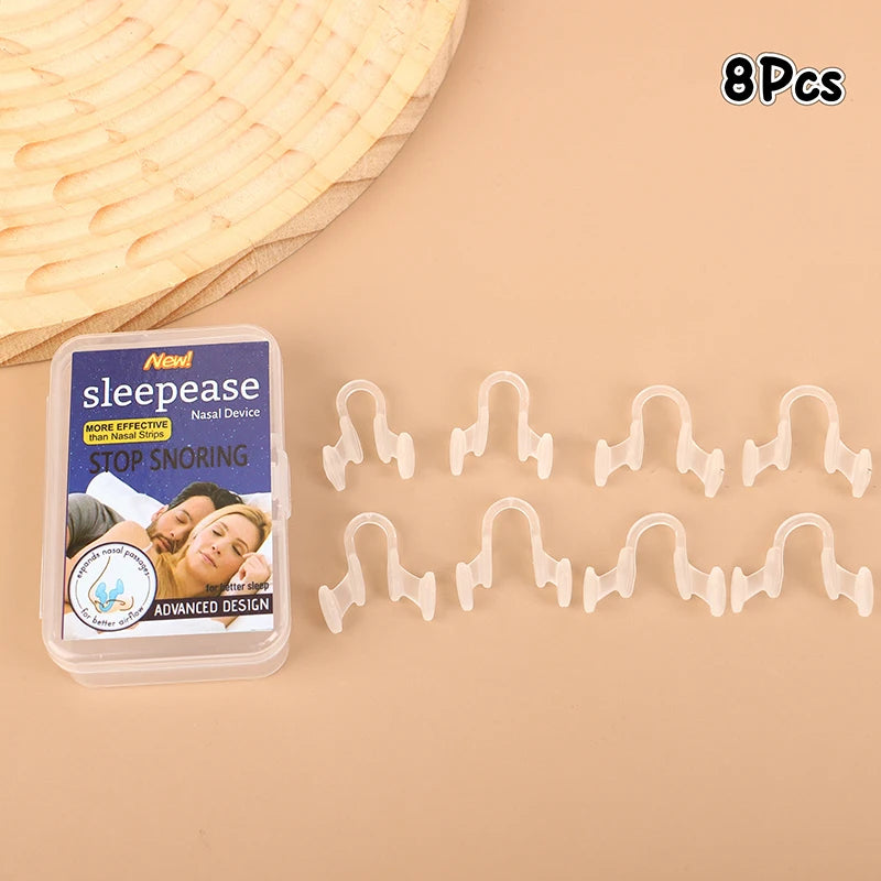 Anti Snore Nasal Dilator | Silicone Nose Clip for Better Sleep close-up view