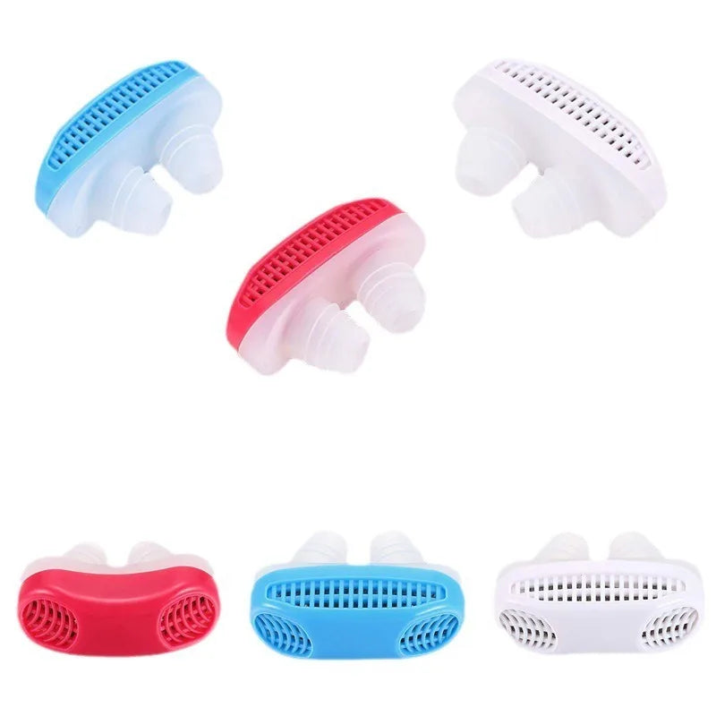 Anti Snoring Nasal Dilators | Silicone Nose Clip for Quiet Sleep lifestyle view