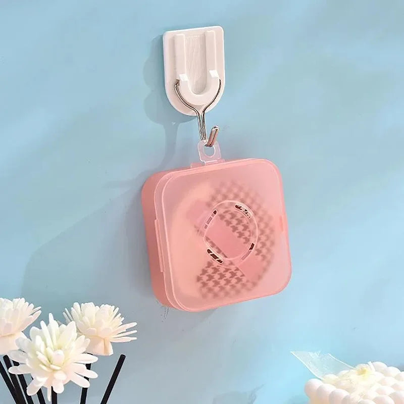 Portable Air Cushion Puff Box | Travel Makeup Sponge Case with Powder Container additional angle