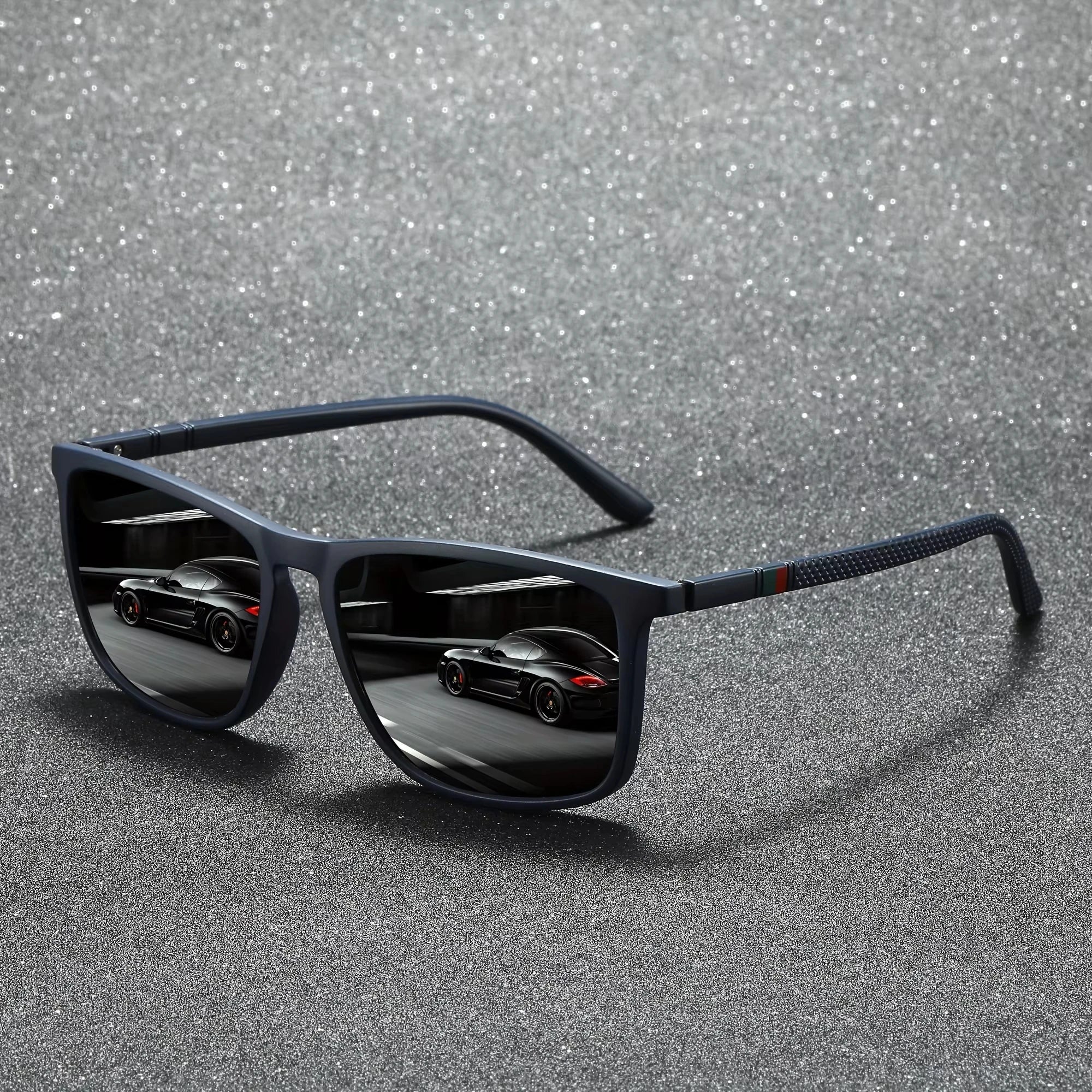 2025 Square Polarized Sunglasses Summer Party Vacation Travel alternate view