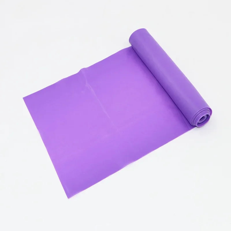 Yoga Tension Sheet | Elastic Resistance Band for Pilates and Stretching close-up view