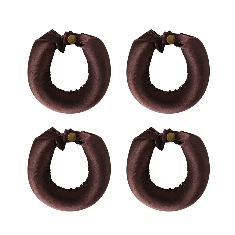 Heatless Hair Curler Set | Satin Flexi Rods for Overnight Curls alternate view