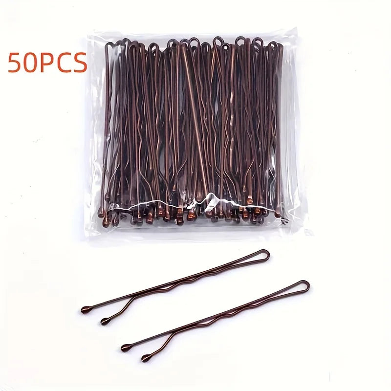 Solid Color Hair Bobby Pins Broken Hair Finishing Clips Bangs Clips Hair Styling Acce alternate view