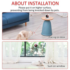 Automatic Cat Laser Toy – Rechargeable Interactive