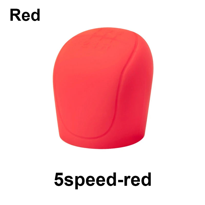 1PC Manual 5/6-speed Car Interior Accessories Car Silicone Gear Shift Knob Cover Shif alternate view