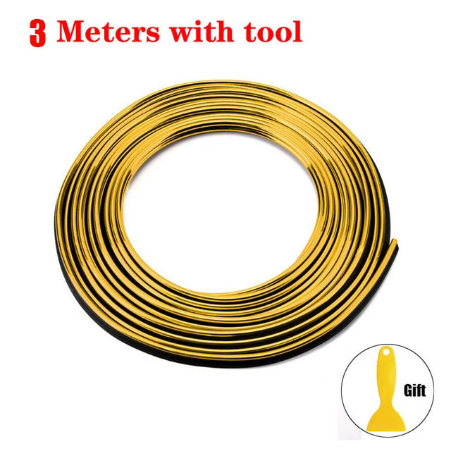 Flexible Car Moulding Decoration Strips Interior Trim alternate view