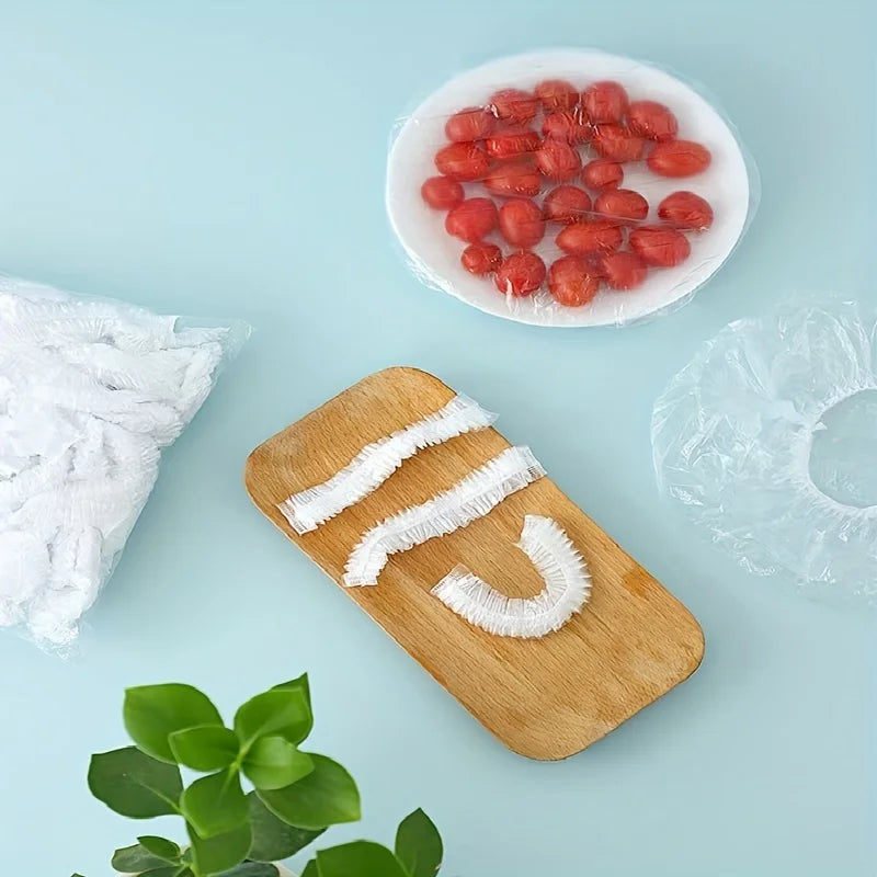 100pcs Disposable Fresh-keeping Film Cover No Odor Household Food Grade Fresh-keeping lifestyle view