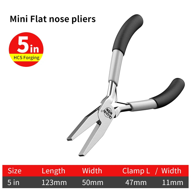 Mini Pliers Set for Jewelry Making | DIY Beading and Craft Tool Kit detail view