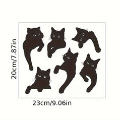 Cat Switch Stickers | Removable Vinyl Decals for Light Switches detail view