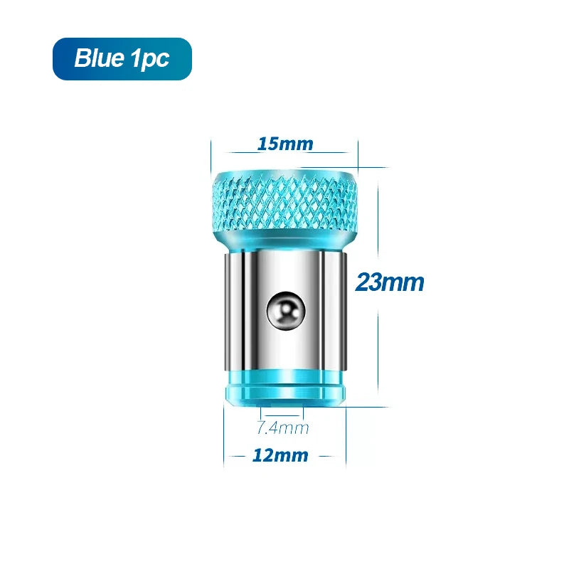 Magnetic Screw Ring | Powerful Bit Holder for 1/4 Inch Screwdrivers additional angle