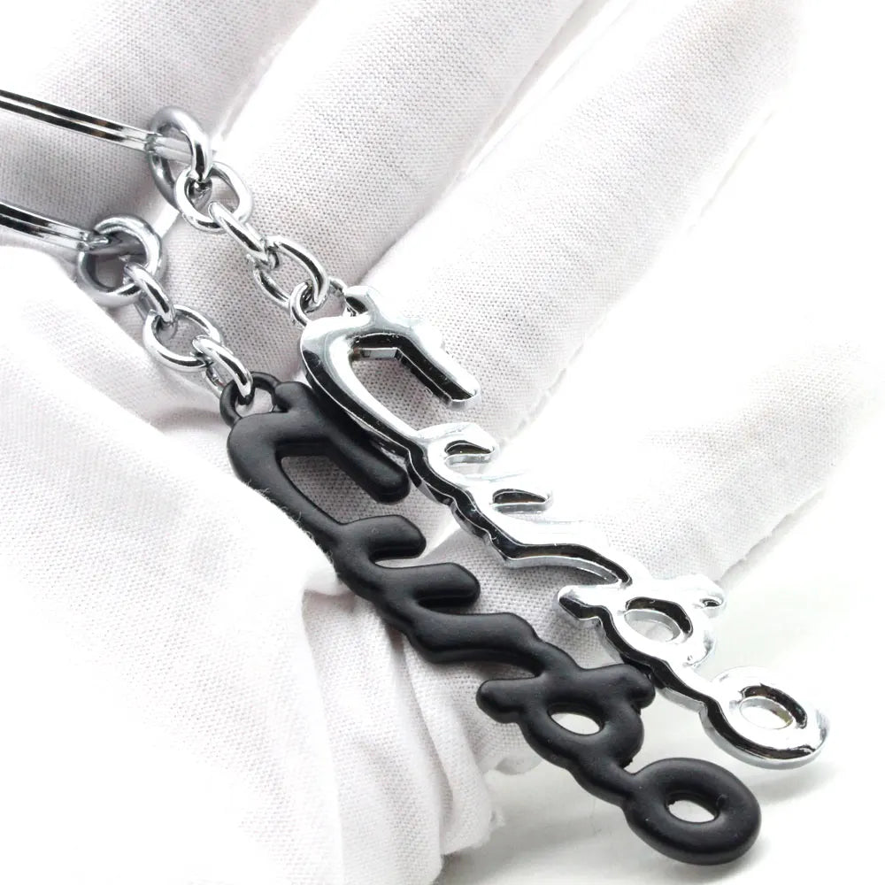 Metal Keychain for Car Keys | Turbo Style Gift for Men and Women additional angle