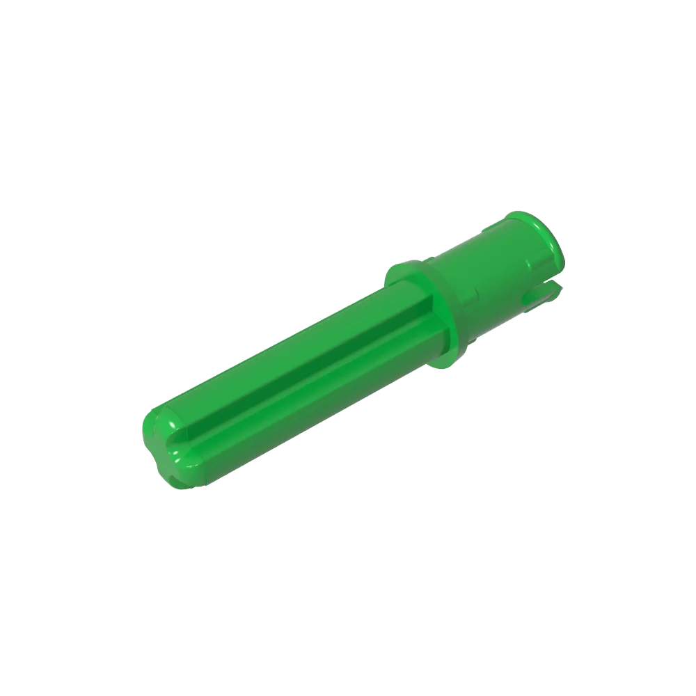 Gobricks GDS-930 Technical Axle 2 with Pin 3L | Compatible Building Block Part 18651 close-up view