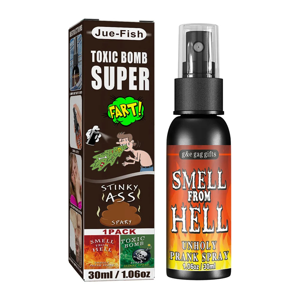 30ml Fart Gag Spray Prank Joke Plastic Liquid Fart Gag Party Supplies Stinky Fart for alternate view