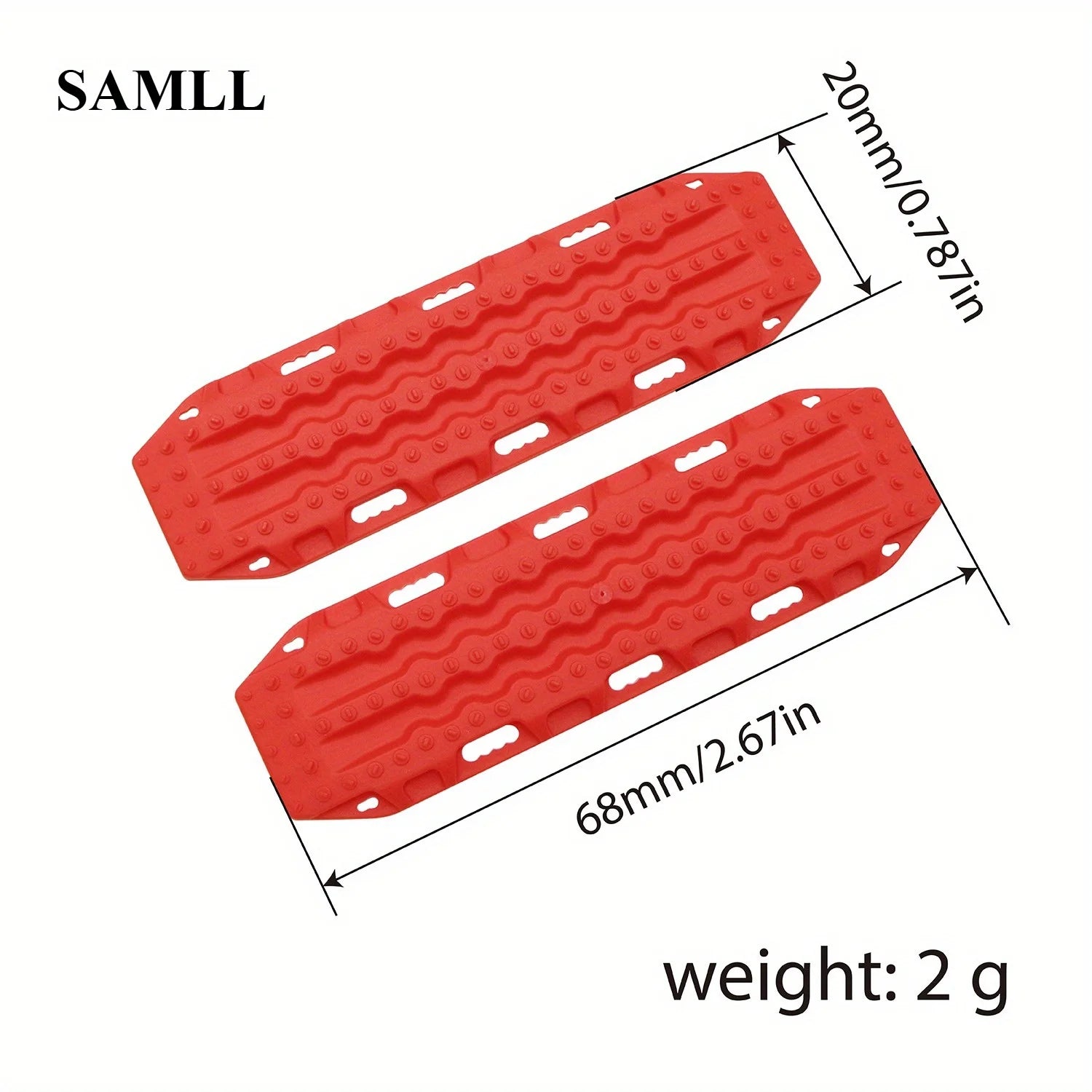 Simulation Escape Board Sand Ladder Rescue Board For 1/ 10 1/18 1/24 RC Crawler Car Sc close-up view