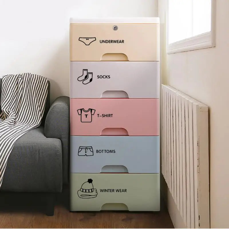 Baby Boy Clothes Stickers | Cute Wall Decals for Nursery and Bedroom Decor alternate view