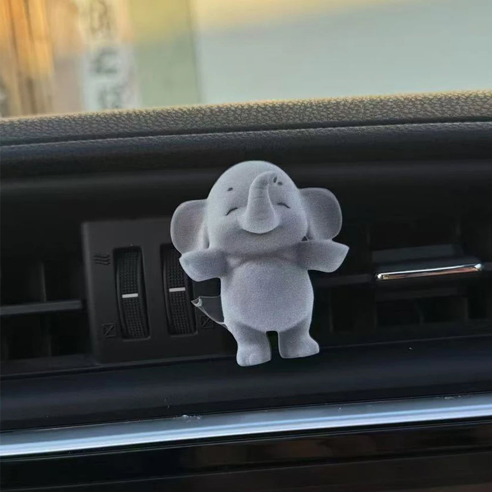 Car Cat Air Freshener Diffuser Car Air Outlet Perfume Clips Air Outlet Aroma Diffuser close-up view