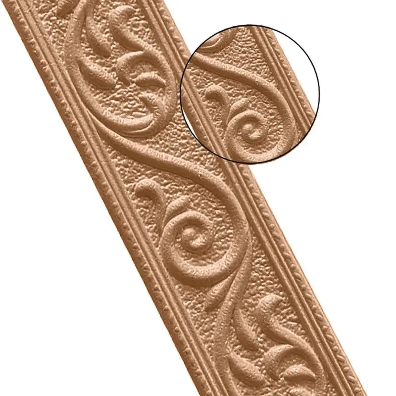 1Pc 230x6cm Fashion Self Adhesive Wall Sticker | Waterproof Thickened Border Strip alternate view