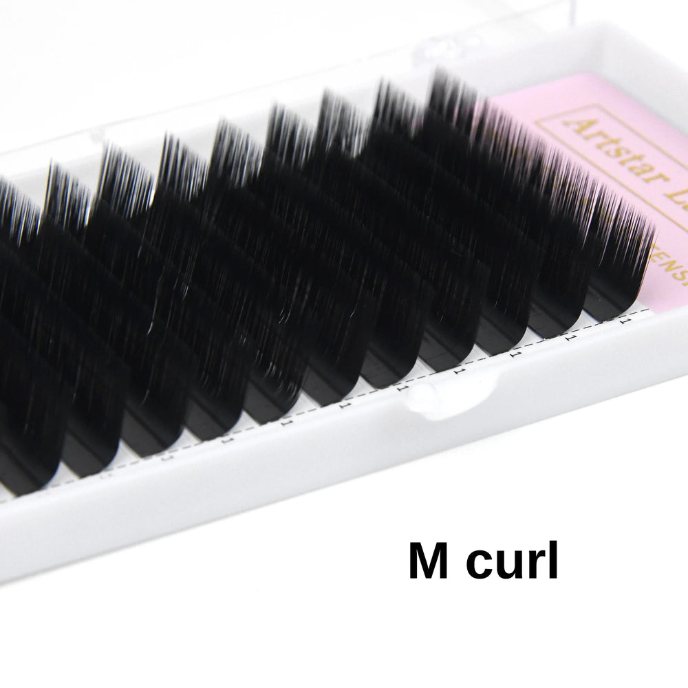 12 Rows Individual Mink Eyelashes | Natural Lash Extensions for Salon Use alternate view