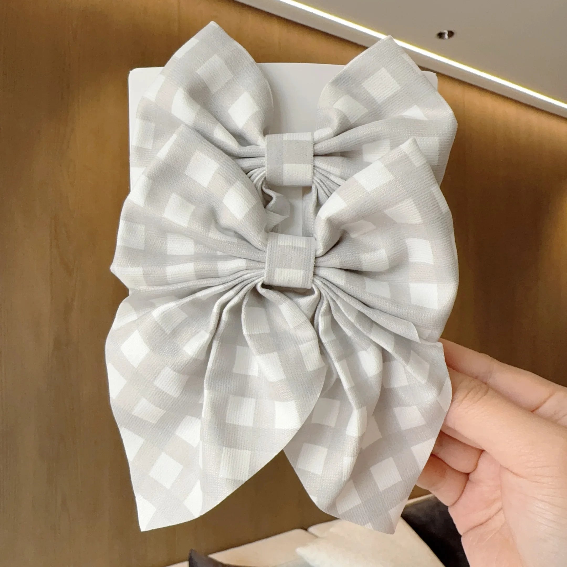 2PC Spring Summer Women Kids New Floral Printed Bows Hair Clip Fresh Cute Hair Pins Barrettes Headwear Girls Hair Accessories