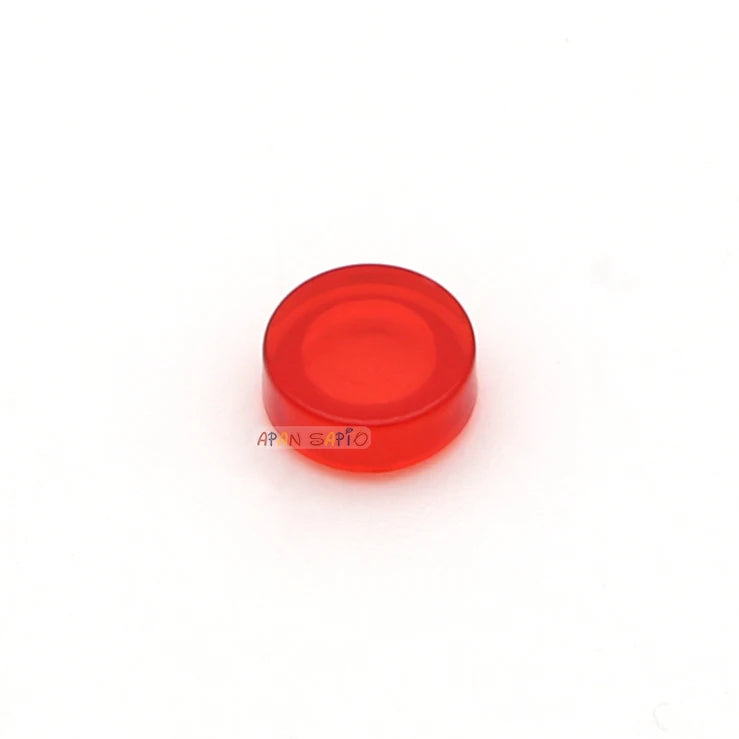 100pcs 1x1 Round Building Blocks Bricks | 33 Color DIY Educational Toy Set close-up view