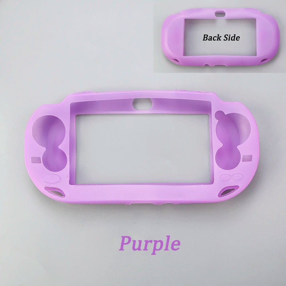 Silicone Protective Cover for PSVita 1000 | Soft Shell Skin Case close-up view