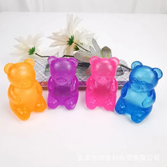 Cute Bear Squishy Toy | Soft TPR Stress Relief Fidget Cube alternate view