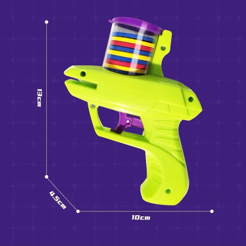 Children's UFO Radish Gun Toy | Safety Soft Bullet Outdoor Battle Set additional angle