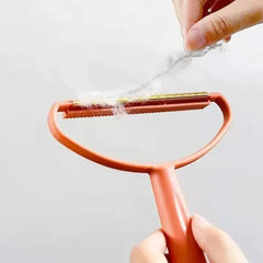 Portable Clothes Lint Roller Remover Lint Fabric Shaver Removes Pet Hair Lint Particles detail view