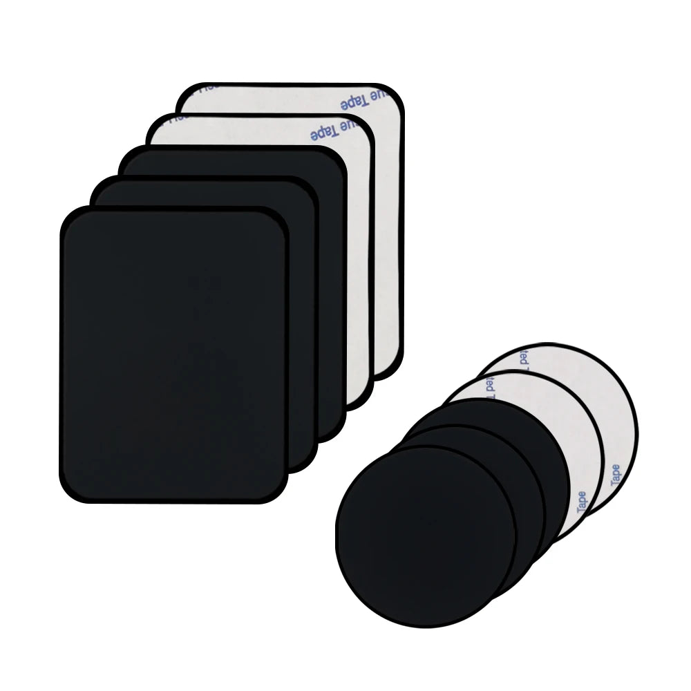 Thin Metal Plate Disk For Magnetic Car Phone Holder Iron Sheet Sticker Disk For Magnet close-up view