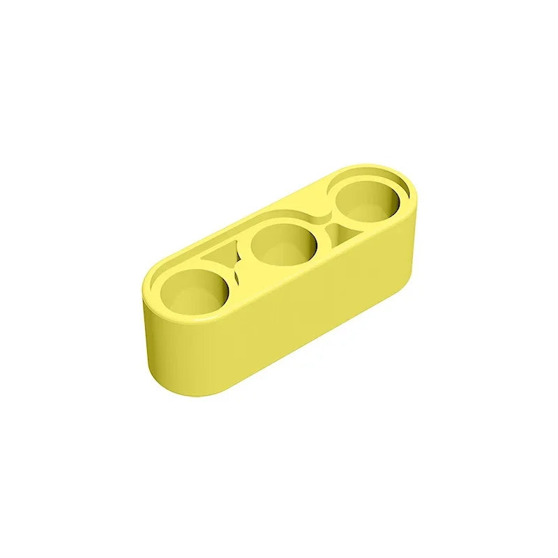 Gobricks GDS-663 Technical Liftarm Thick 1 x 3 | Compatible Building Block for DIY Cr alternate view