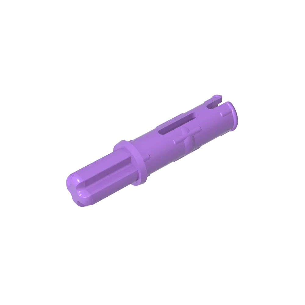 Gobricks GDS-929 Axle Pin 3L with Friction Ridges | Compatible Building Block for T additional angle