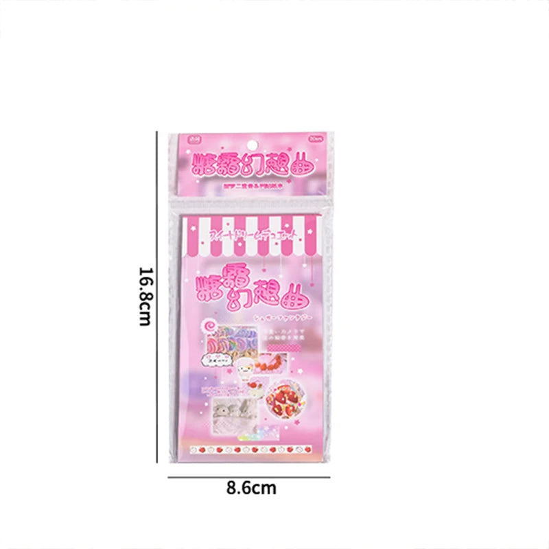 Sweet Dream Duet Sticker Book | Retro Style Journal DIY Material Phone Back Card De additional angle