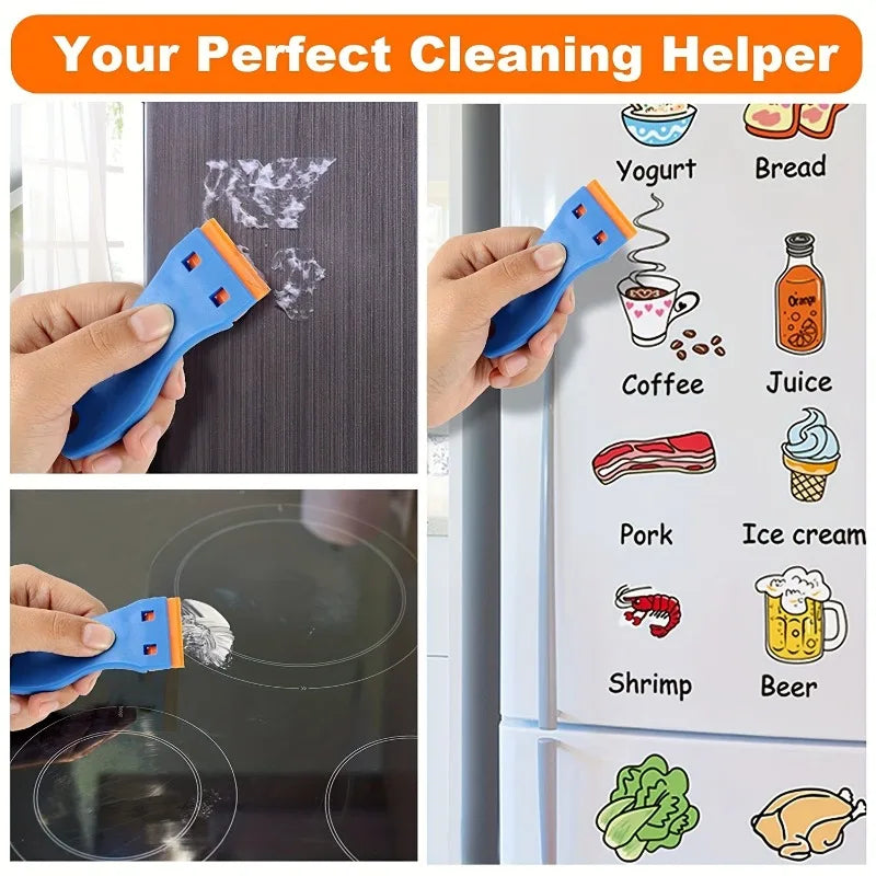 1Set Car Sticker Remover Multipurpose Plastic Small Paint Automotive Film Applying Tool detail view
