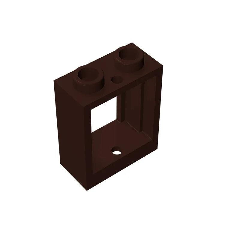 Gobricks GDS-783 Frame 1x2x2 Window | Compatible Building Block for DIY Projects alternate view