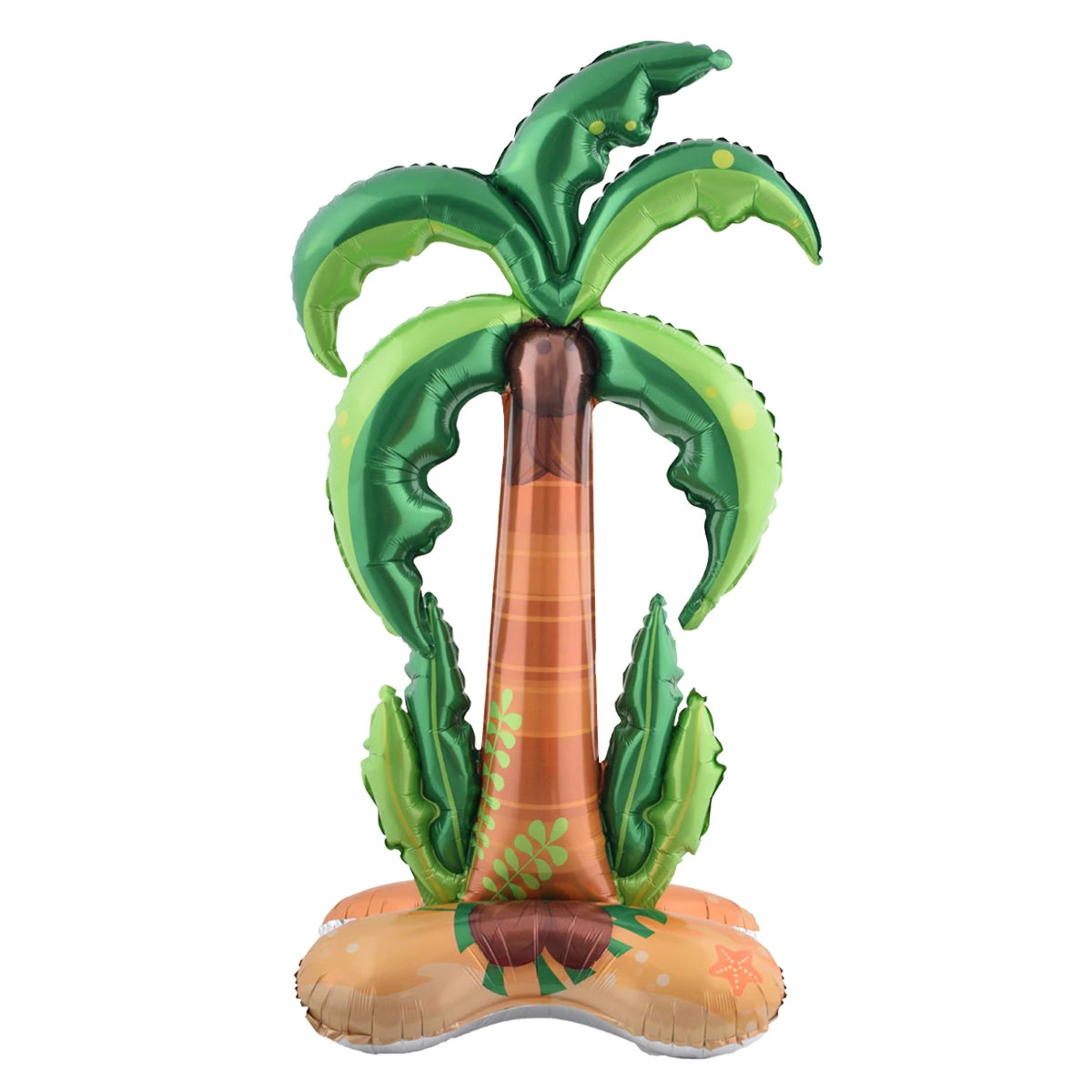 150cm Stand Coconut Tree Pineapple Balloon | Hawaii Summer Party Decoration alternate view