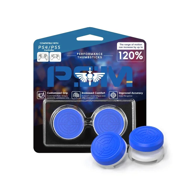 DATA FROG 2PCS High-Rise Analog Stick Cap for PS4 PS5 Xbox One Controller | FPS Preci alternate view