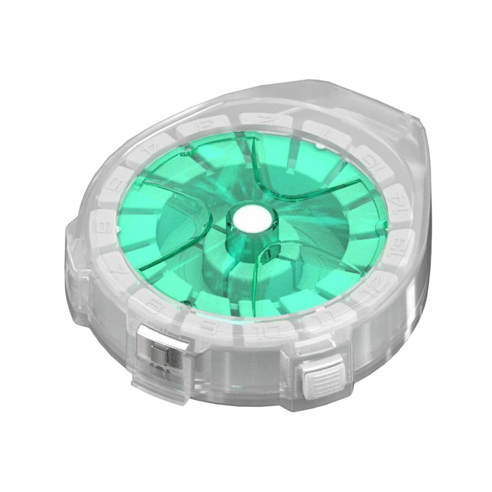 Fishing Line Storage Box with Cutter Anti-Reverse Reel for Carbon Line Plastic Multifunctional Organizer