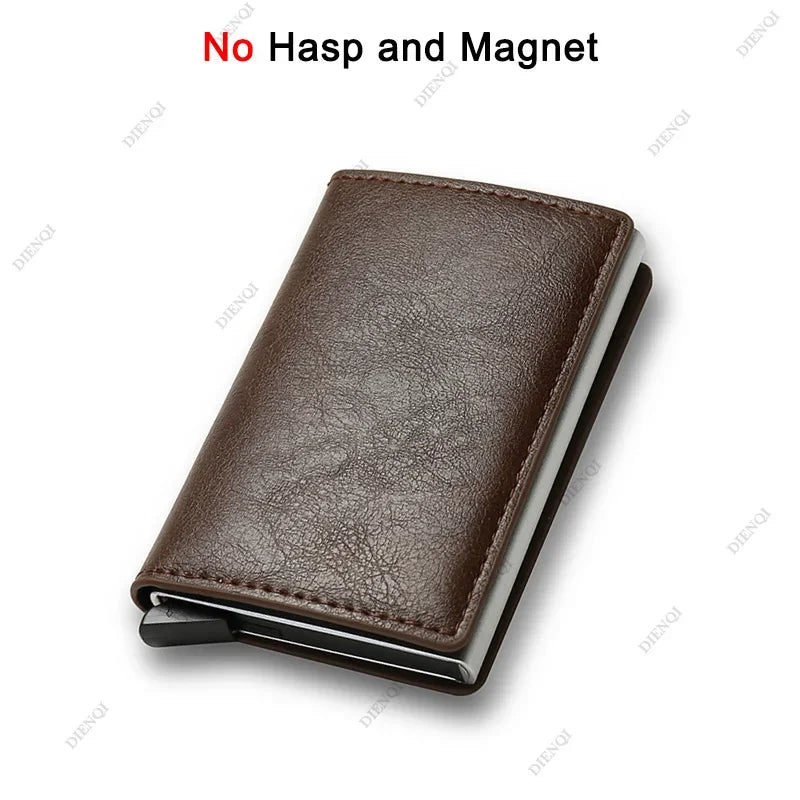 Slim RFID Card Holder | Minimalist Smart Wallet for Men detail view