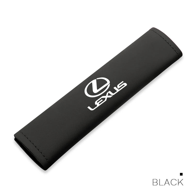 Car Pu Leather Seat Belt Shoulder Protection Set | Interior Accessories for Lexus detail view