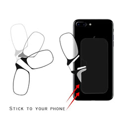 Nose Clip Reading Glasses Man High Quality Men Portable Foam Nose Glasses for Seniors Transparent Ey
