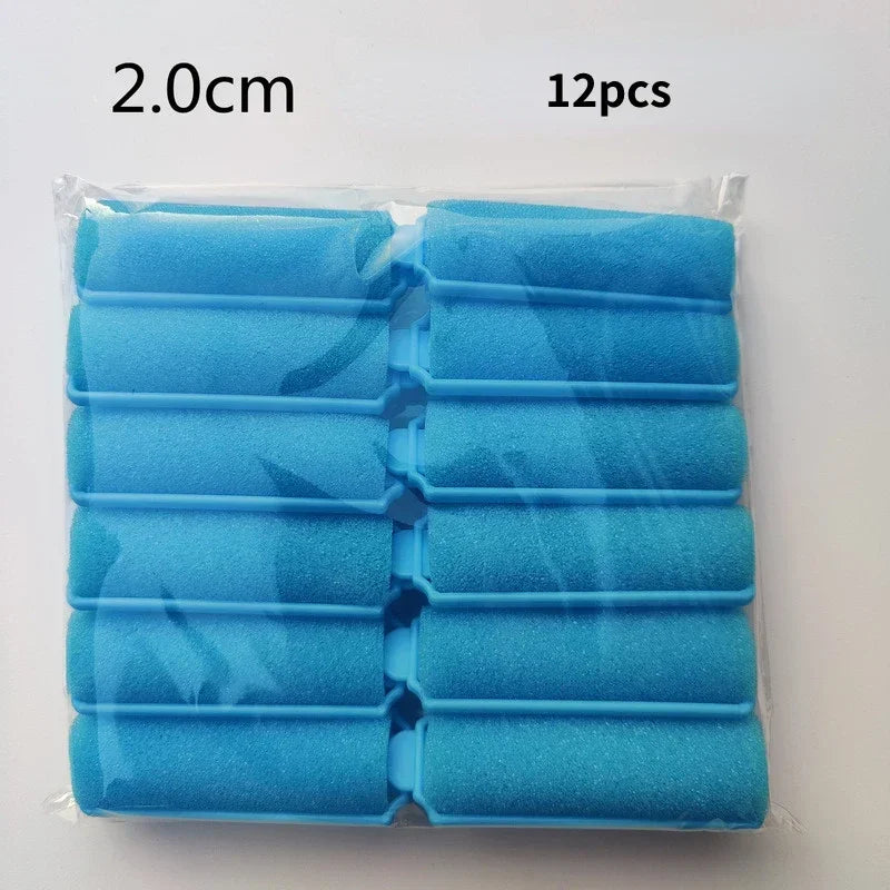 Soft Sponge Foam Hair Rollers | DIY Curling Kit for Natural Bouncy Curls alternate view