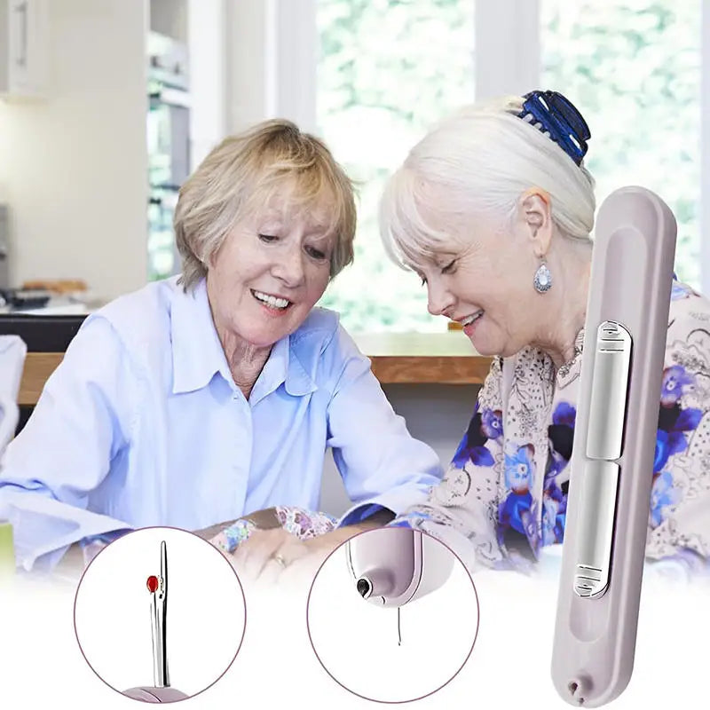 2 In 1 Upgraded Seam Ripper Needle Threader Seam Ripper Double End Design Colorful Se lifestyle view