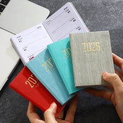 A7 2026 English Planner Book – Mini Pocket Weekly Calendar