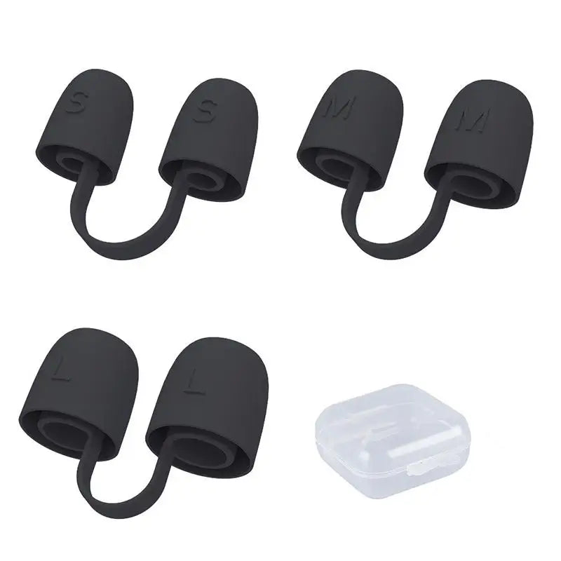 Nasal Dilator Strips for Snoring | 3 Pack Silicone Nose Breathe Strips close-up view