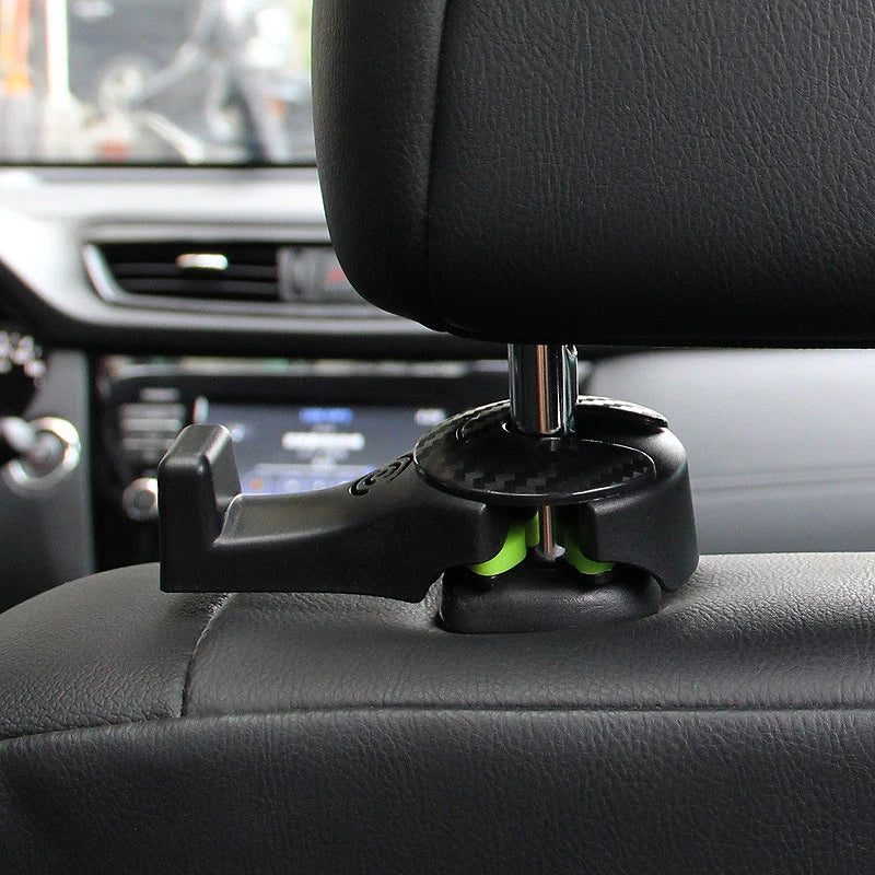 Car Seat Back Hooks Headrest Hidden Mount Hanging Storage Hanger